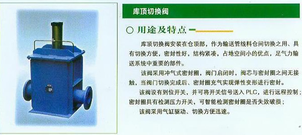 庫頂切換閥